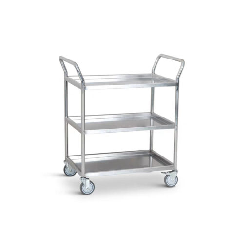 Stainless steel trolley (1)